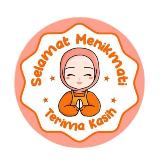 [READY] Sticker Thank You 500 pcs/stiker terima kasih Warna Self Adhesive Seal Label Roll Sticker thank you besar