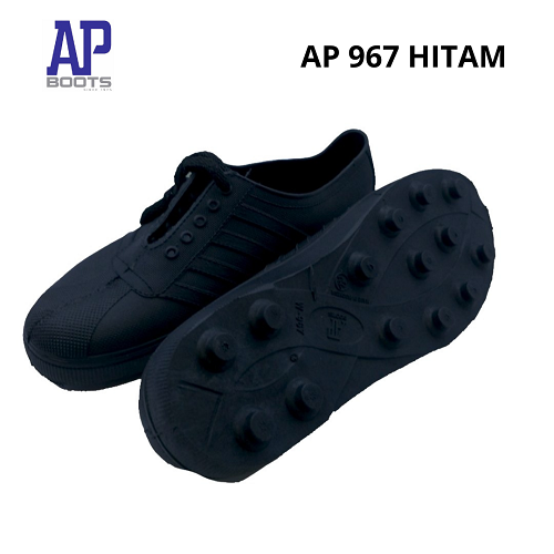 BISA COD - AP Cucuk 967 Hitam - AP Cucuk 967 Hitam Sepatu Pria AP Boots Cucuk Hitam Size 37-42 - Sepatu Karet AP Boots Multifungsi - AP PUL Bola 967 Hitam - AP Boots Petani dan Berkebun - AP Boots Terlaris Termurah - FANZ STORE