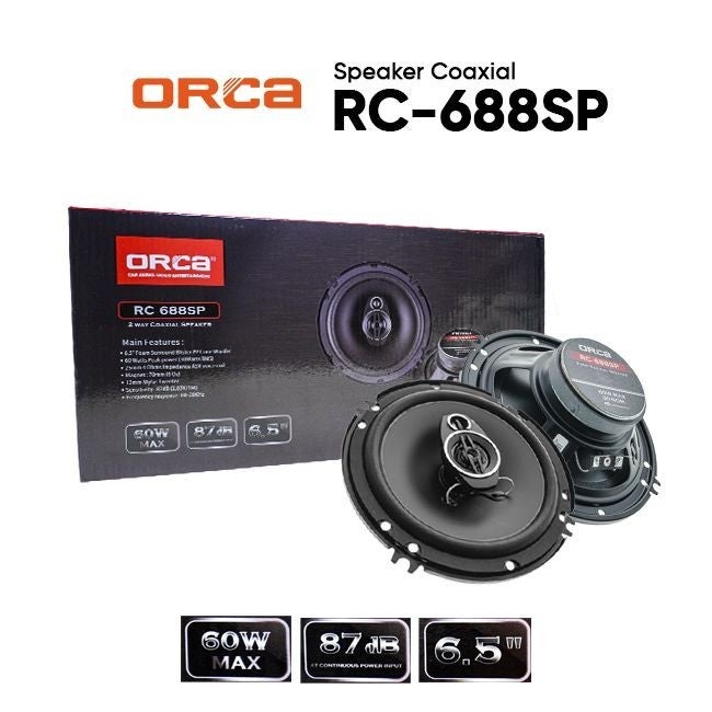 Speaker Orca RC 688 SP/Speaker Coaxial RC-687 SP