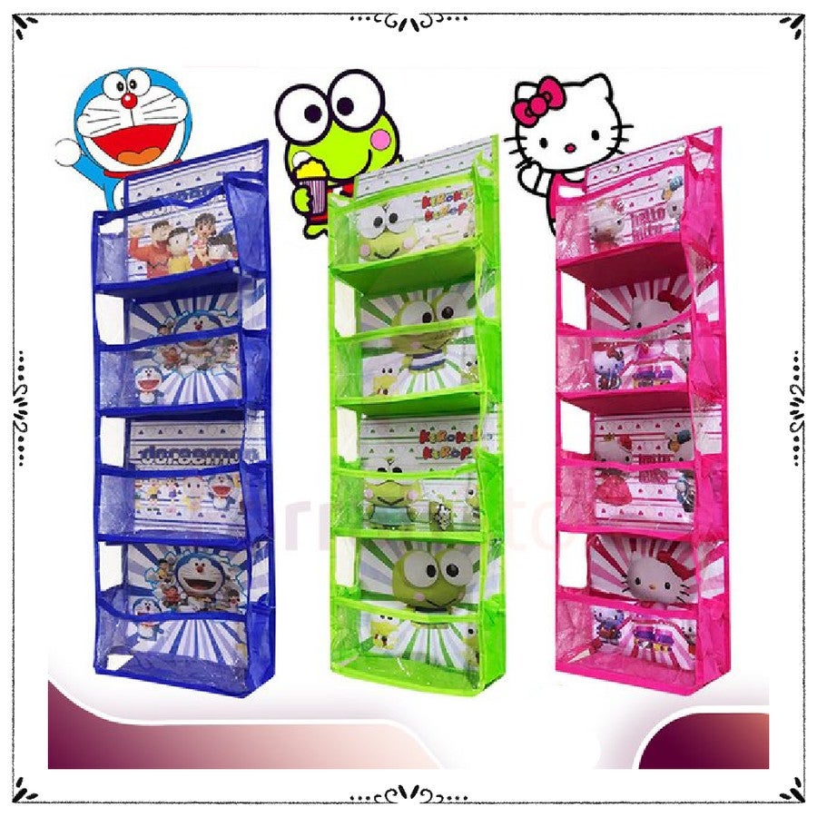 rak kosmetik gantung dinding tempel susun plastik mini murah promo