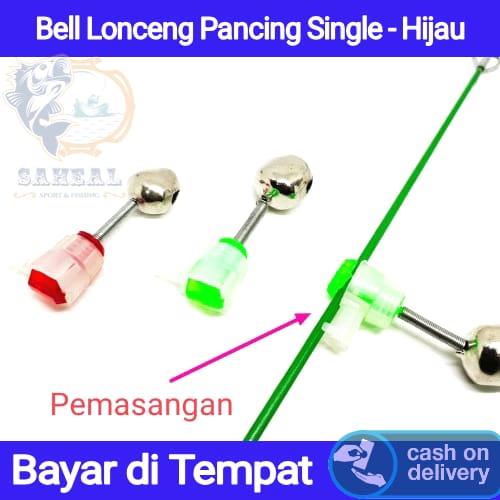 Lonceng Pancing Single / Bell Alarm Pancing Murah 1 lonceng