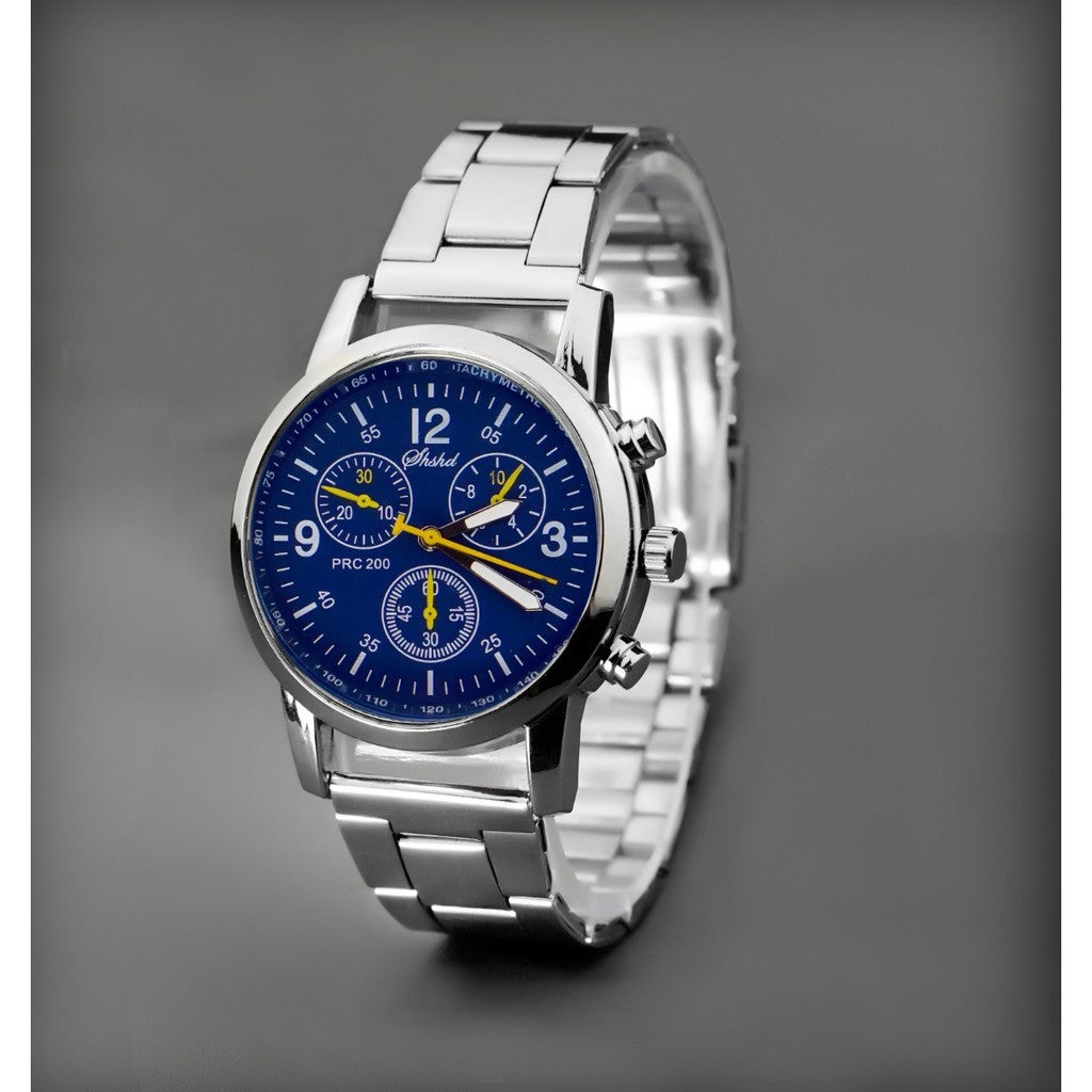 TJS Jam Tangan SHSHD Pria dan Wanita Sport Chrono Variasi Rantai Geneva Stainless Steel Fashion Analog Grosir Model Terbaru SH003