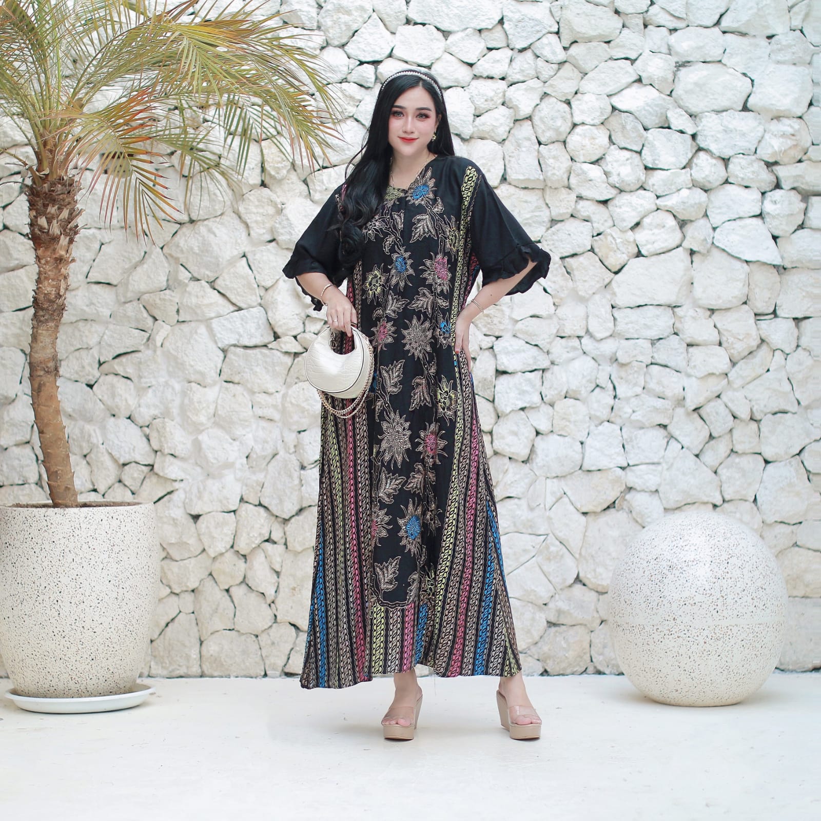 Daster Twill semata Kaki Jumbo Rampel Murah Kekinian Daster Busui Rampel Bisa Cod