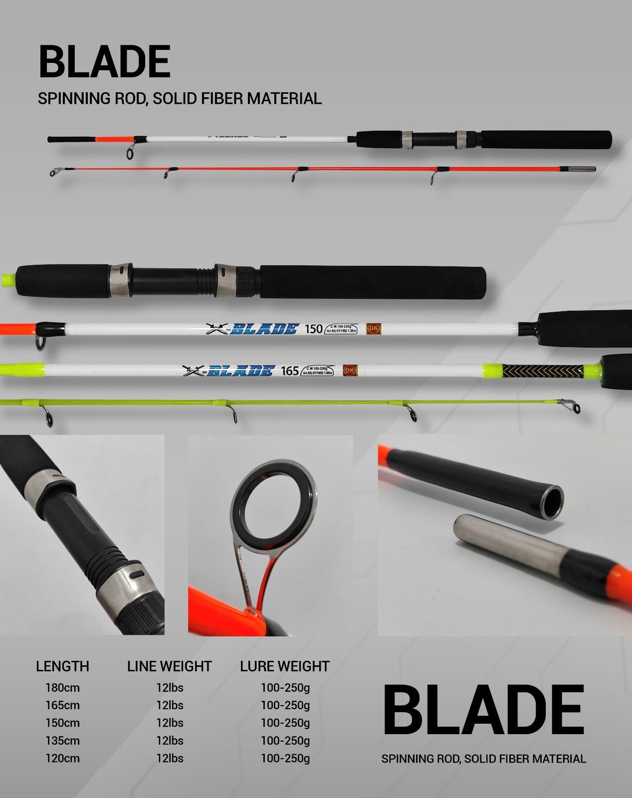JORAN THUNDER dan BLADE SOLID FIBER KUAT