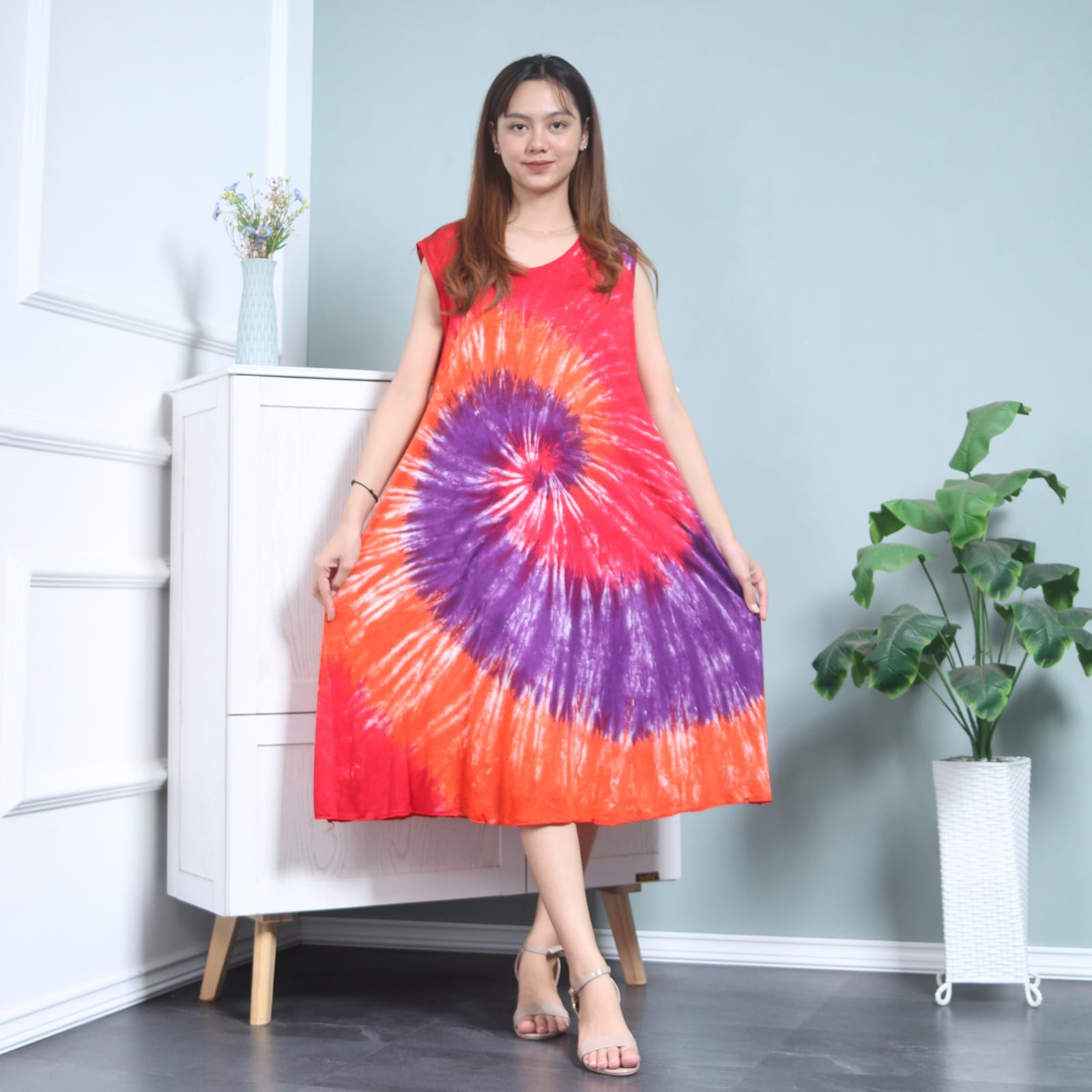 Daster Bali Singlet Salur Kaos Rayon Jersey Ukuran Jumbo Premium