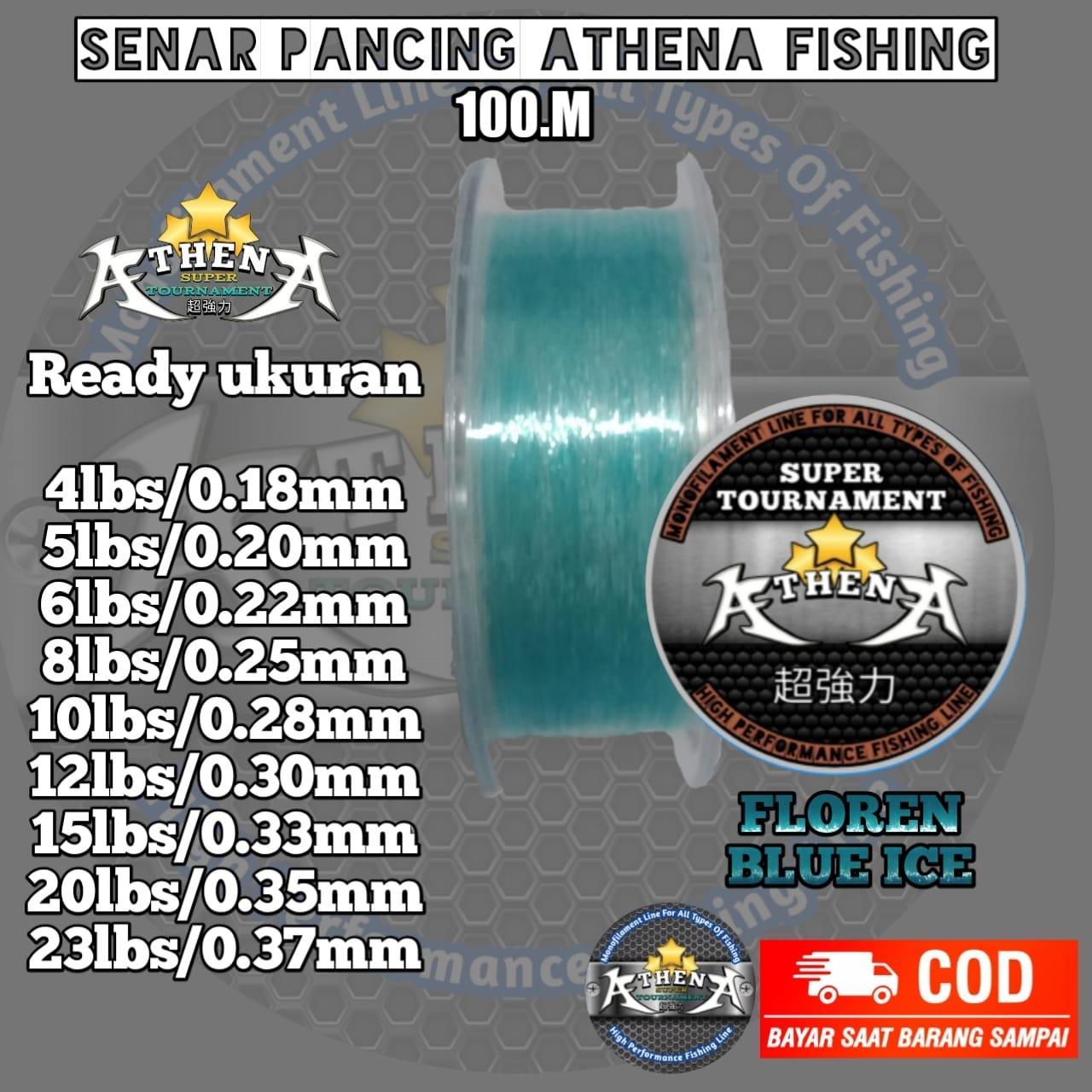 Senar pancing super kuat 1800m senar pancing kecil kuat 50 kg senar pancing athena
