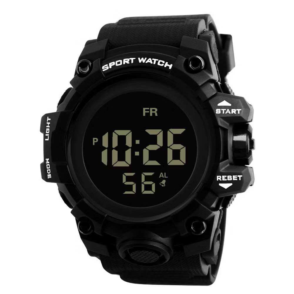 Jam Tangan Pria Sport Au Watch Digital Strap Rubber/Karet(Dikirim Jakarta Terima Cod)