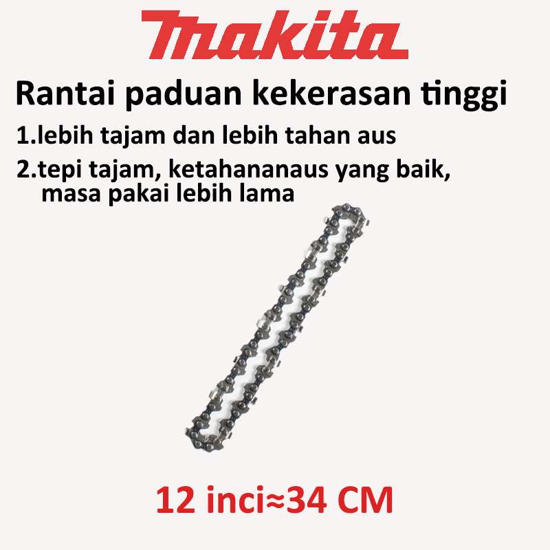 MAKITA Chainsaw mini 998V 12/10/8/6/4 Inch Chainsaw Chain Saw Cordless 2 baterai Chainsaw Gergaji Rantai Elektrik Mini Portable Genggam Lithium Model-COD