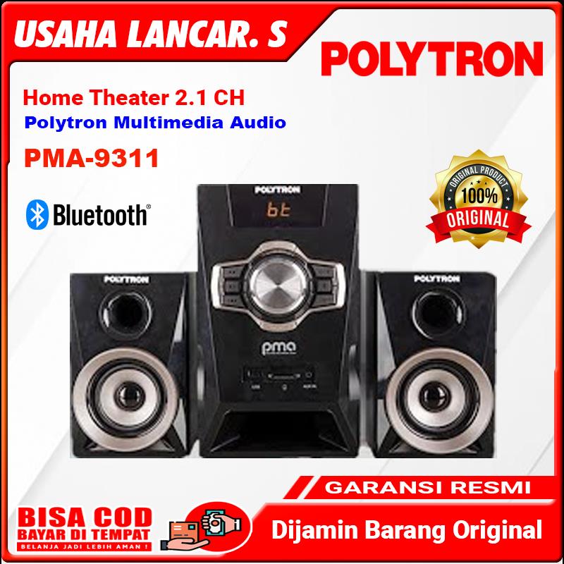 [NEW] Polytron PMA-9321 Speaker Aktif Multimedia / Polytron Multimedia Audio / Speaker Hi-Fi 2.1 / Home Theater 2.1 Channel [Garansi Resmi]