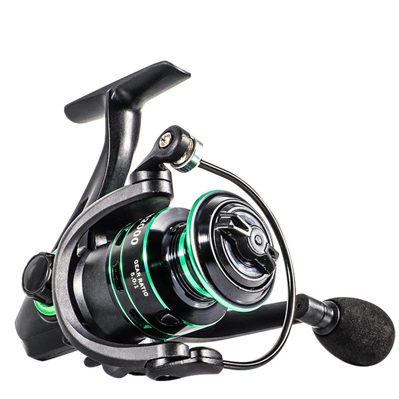 Reel Pancing NX1000-7000 Spinning Max Drag120KG 5.2:1 Asli Besi Fishing Reel Murah Kuat Power Handle
