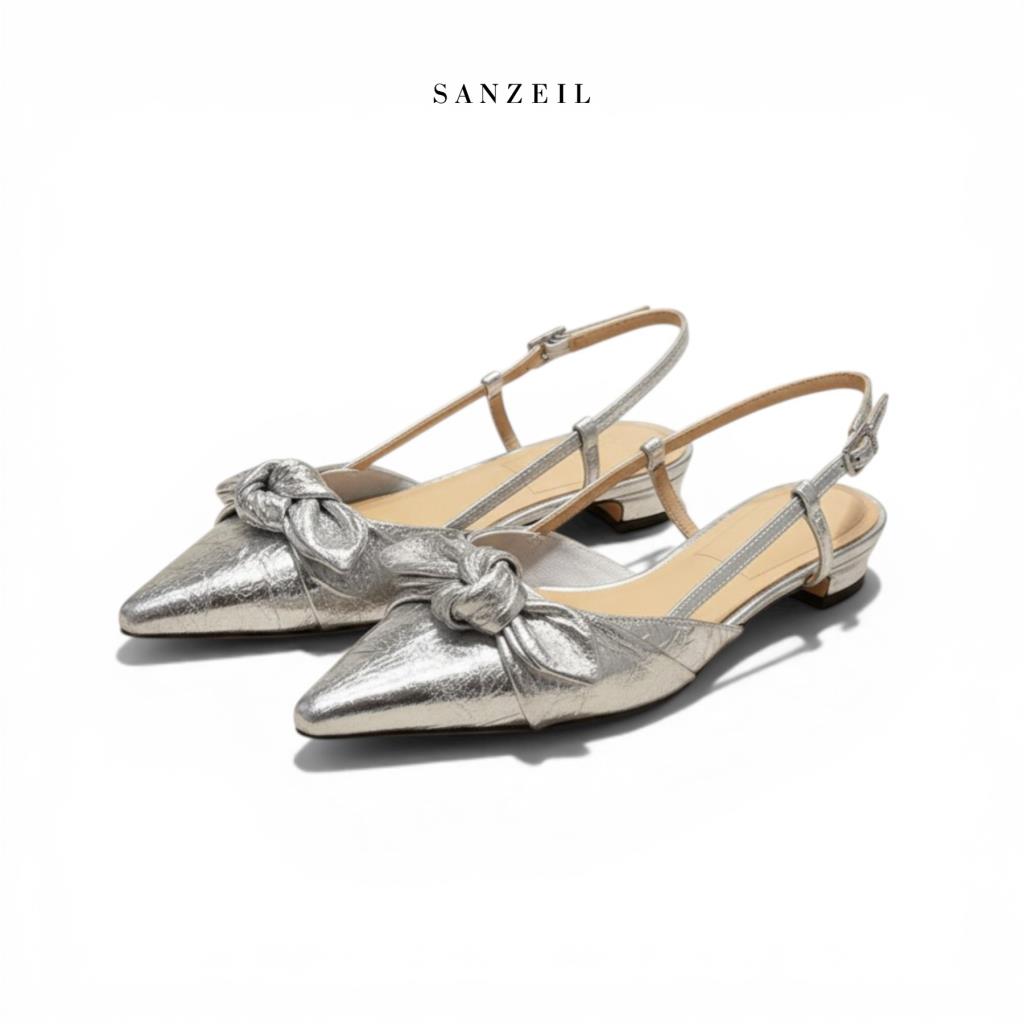 SANZEIL Starla Sepatu Heels 3cm Tapak Tahu Wanita 1551