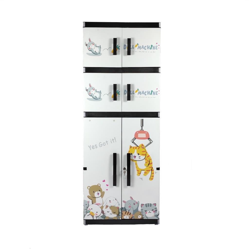 JUMBO Lemari Pakaian Plastik GANTUNG Sticker Orlando Mrs.Plast Miami MURAH