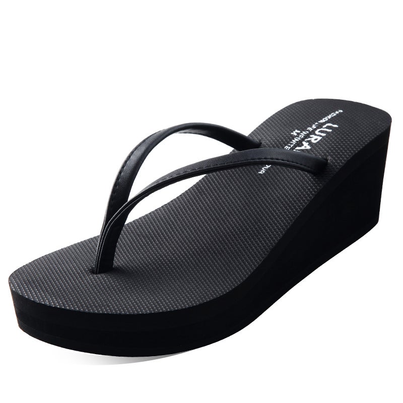LURAD Sandal Jepit Wanita Wedges Trendy Modis Sendal Jepit Cewek Nyaman Dipakai Anti Slip Fashionable L270