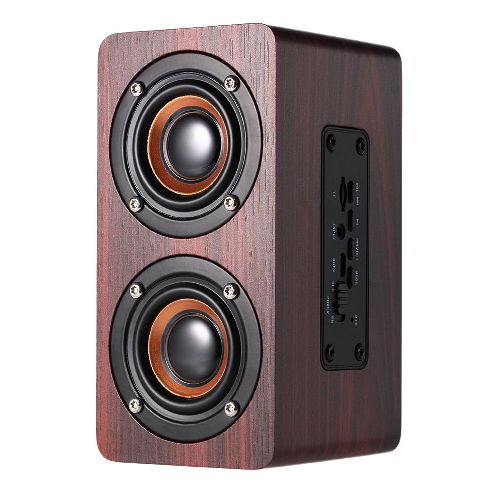 Bluetooth Speaker Stereo Dengan Subwoofer Daya 6 Watt - Portable Speaker - Speaker Retro - Spiker Blutut - Speaker Jadul