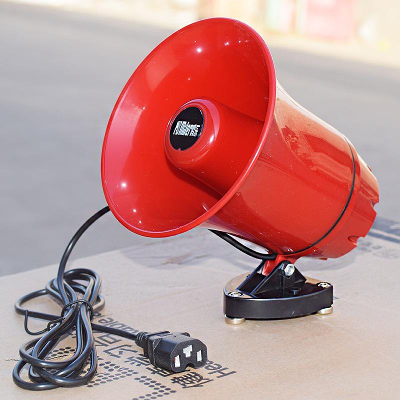 Megaphone Speaker corong Sirine Bisa rekam Suara merk EALSEM ES-22S jualan keliling MIC REC rekam suara Speaker horn toa cocok untuk motor mobil jualan keliling