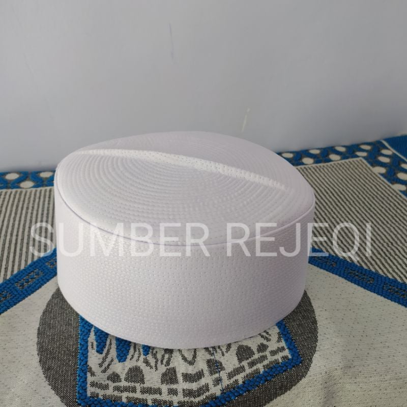 GROSIR 20pcs/1kodi Peci Putih Haji Peci Putih Songkok KALBUT PUTIH Peci Gus Iqdam kopiah assagofah hitam no 1-10 Kopiah Hitam Kopyah Hitam Polos Oleh oleh haji umroh peci murah