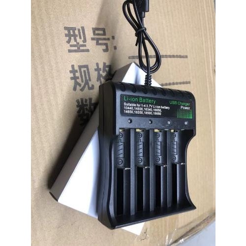 Taffware Charger Baterai 4 Slot LCD Display for AA AAA NiMh NiCd