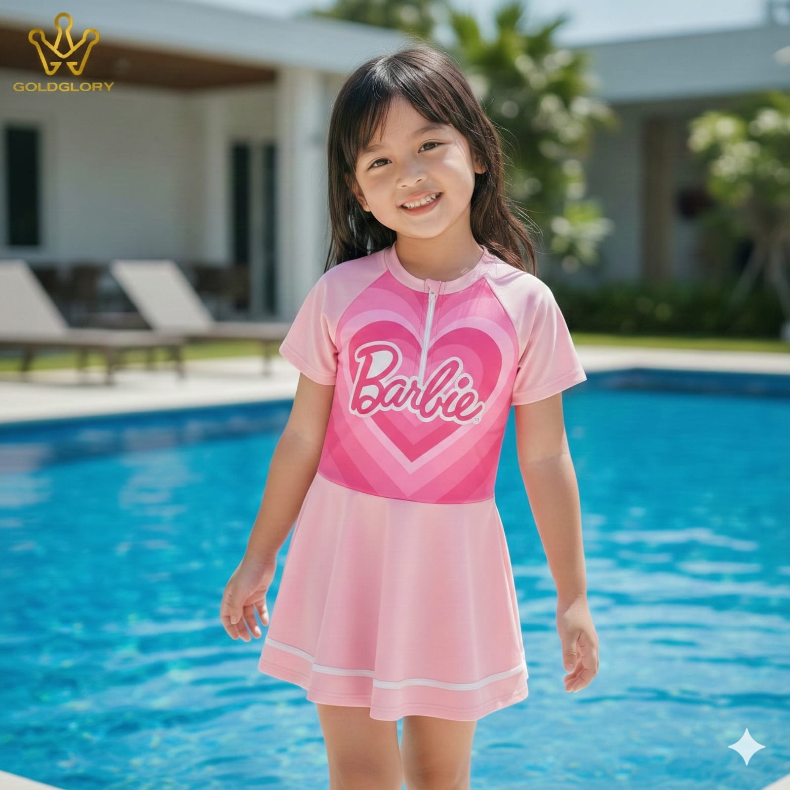 Baju Renang Anak dan Rok Inner Stylish by GOLDGLORY
