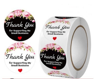 Bayar Di Tempat – / Stiker Packing / Stiker Terima Kasih