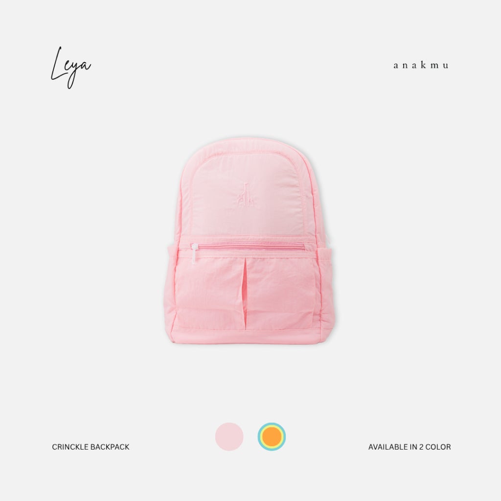 Anakmu - Leya & Lilo Crinkle Backpack | Tas Ransel Anak Sekolah Kuat Ringan