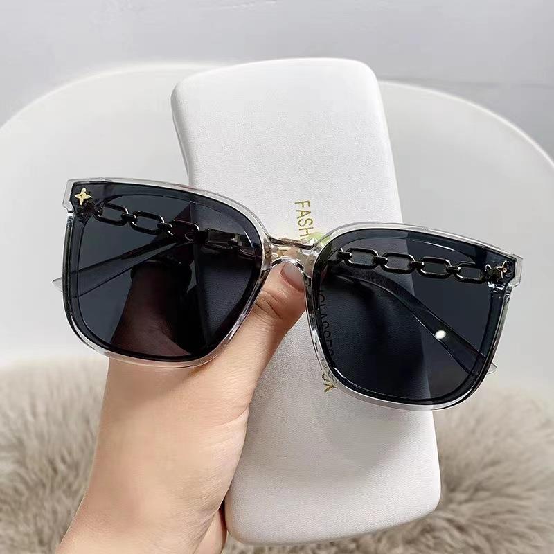 RRN 519 Kacamata Hitam Korea Vintage Retro Fashion Wanita Pria Sunglasses Kacamata Fashion Murah