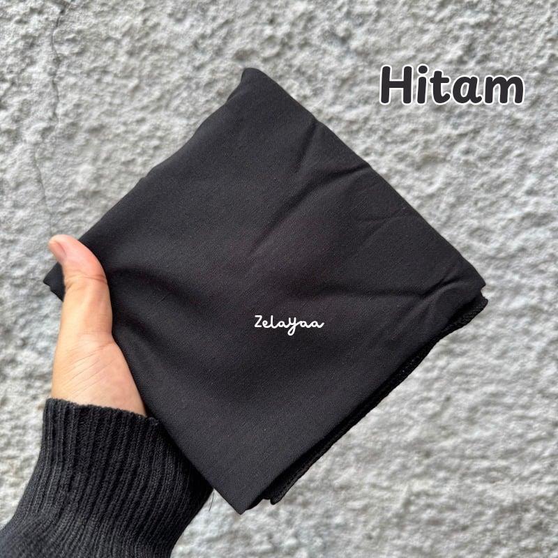 Hijab Paris Premium Kerudung Sekolah Warna Solid Elegan