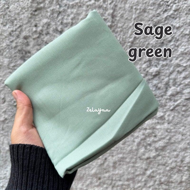 Hijab Paris Premium Kerudung Sekolah Warna Solid Elegan