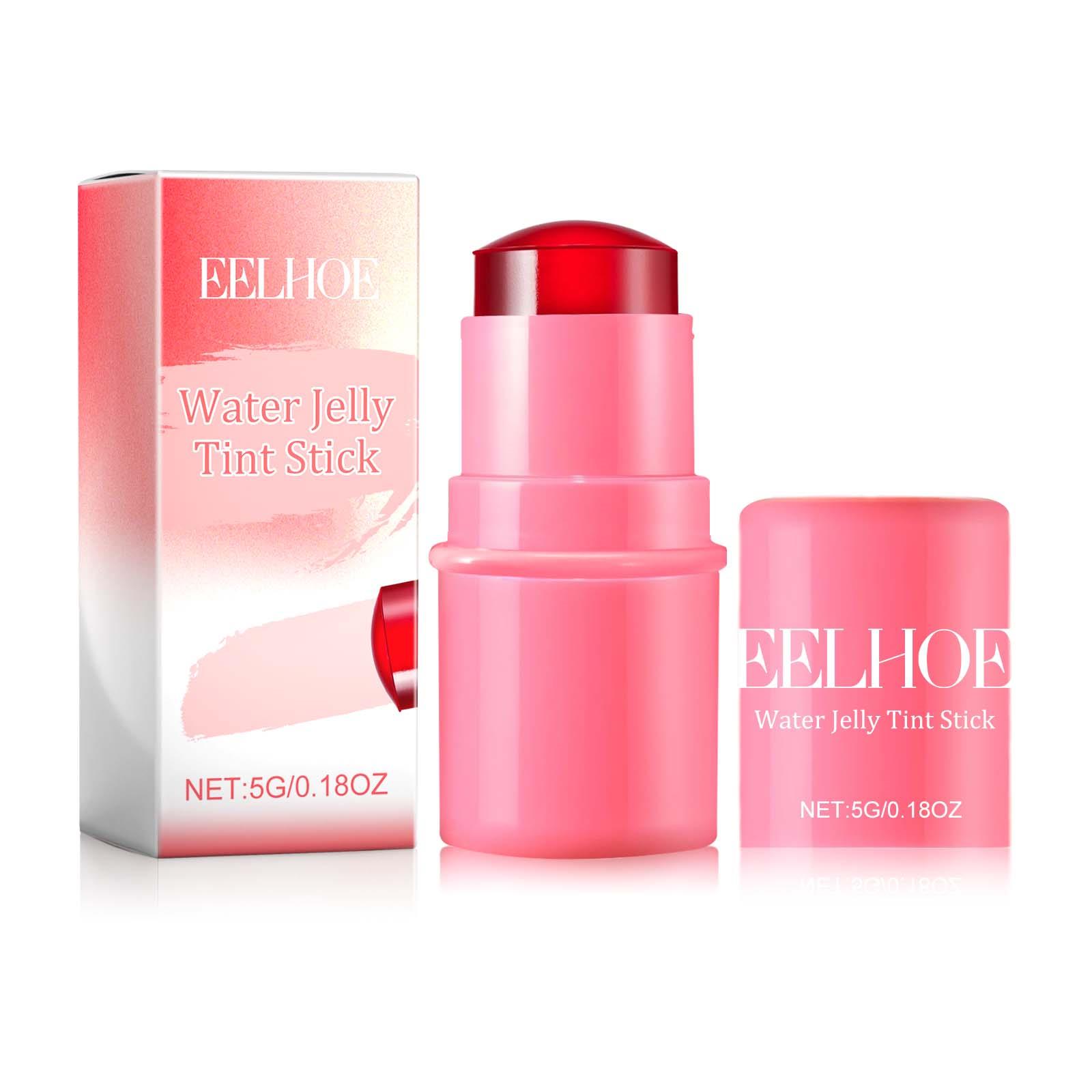 EELHOE Water Jelly Tint Stick Stick Glossy Aloe SPF Warna merata dan cepat Tekstur jelly yang melembapkan Mencerahkan warna kulit Mudah menerapkan Malas perawatan