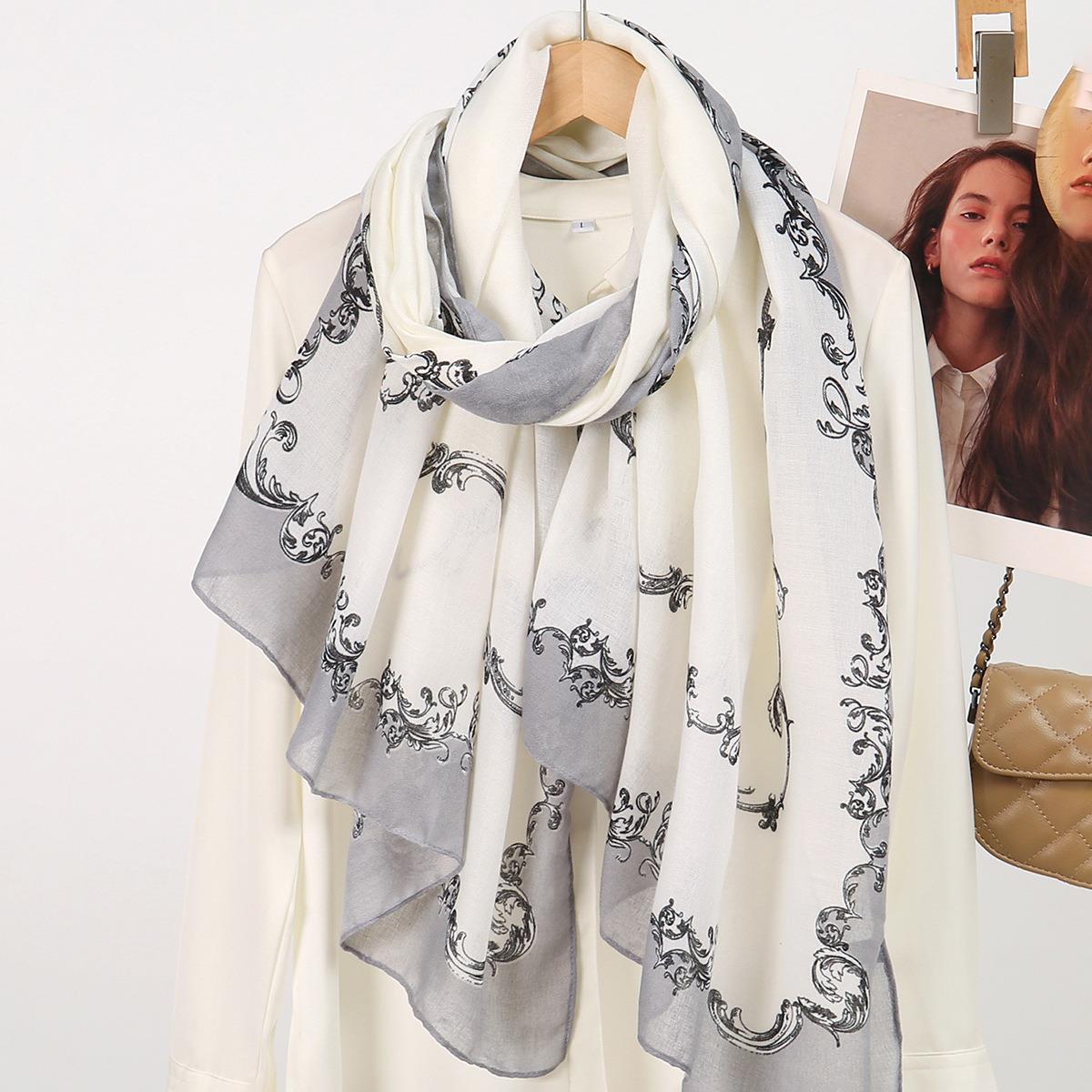LADY HIJAB PASHMINA LILA SCARF | PREMIUM QUALITY