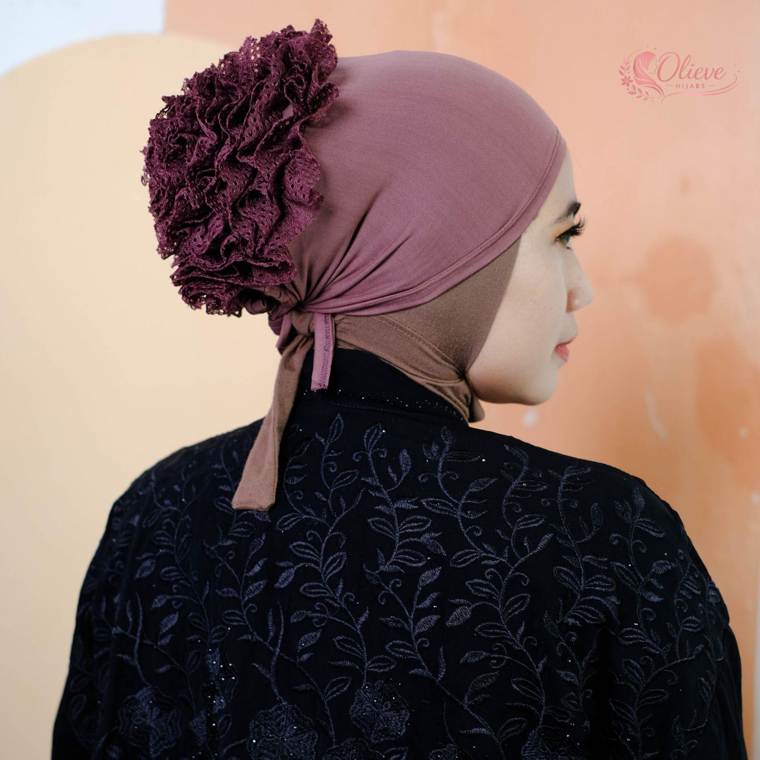 Olieve Hijabs ~ Inner Turki DAGU Cepol Hijab Pelengkap Ootd Wanita Kekinian Beli Lokal Kerudung Instan Dalaman Topi Ciput