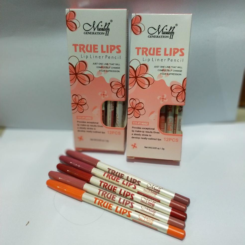 Lipliner pencil True lips (3pcs)