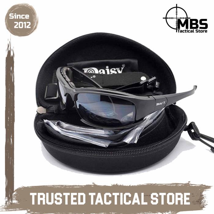 Kacamata Daisy X7 Tactical Sporty Glasses Daisy X7 Bukan C5 ESS