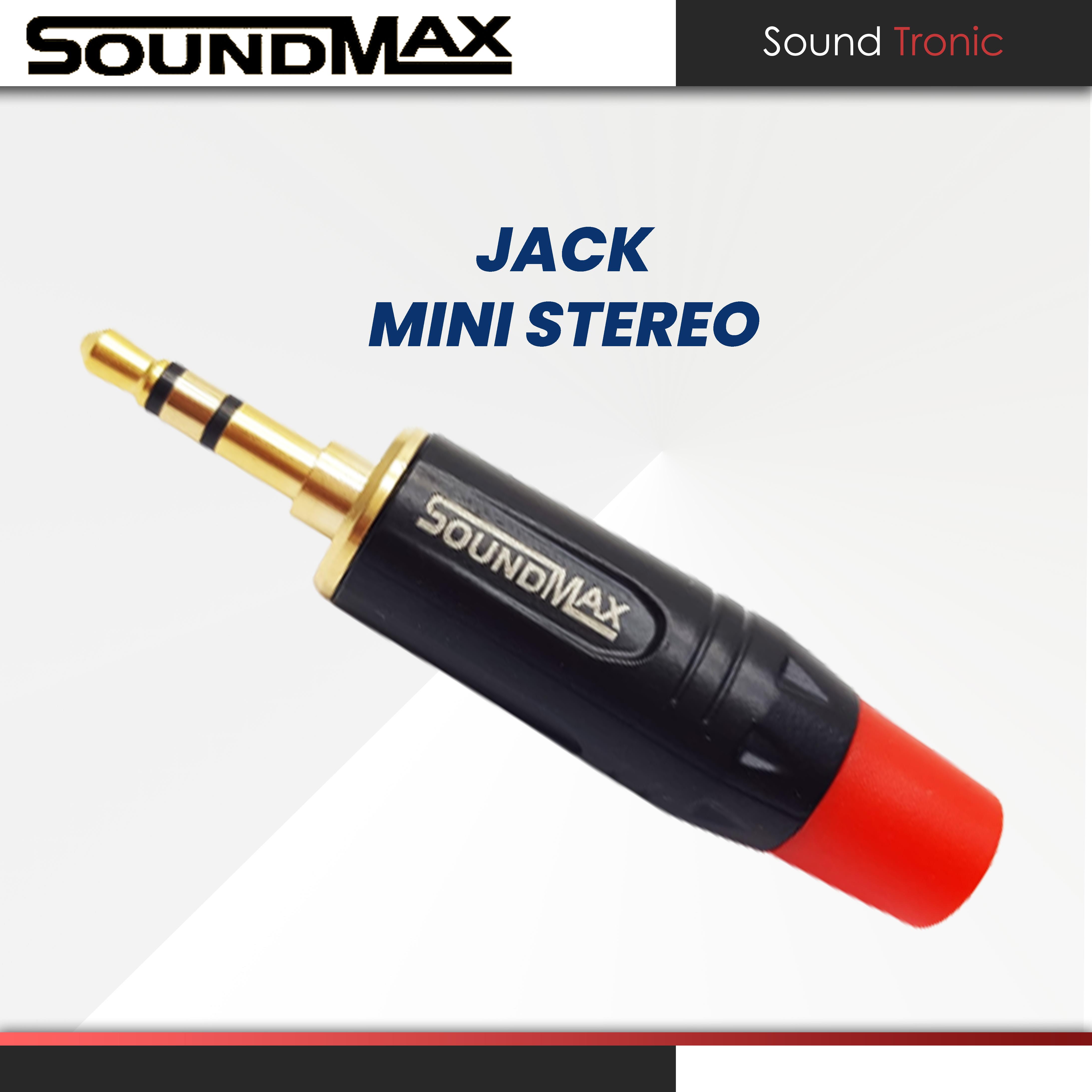 Jack Aux TRS 3.5MM Mini Stereo SOUNDMAX