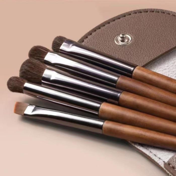5 Pcs Set Kuas Make Up Brush Eye Shadow Blending Brushes Multifunctional Beauty Tool