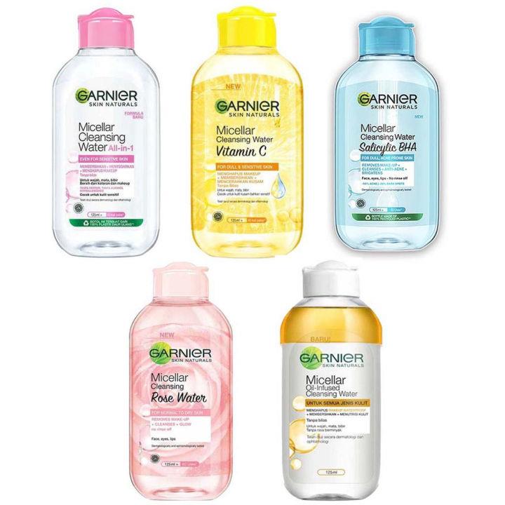 GARNIER MICELLAR WATER 125ML | CLEANSING WATER WAJAH & PEMBERSIH