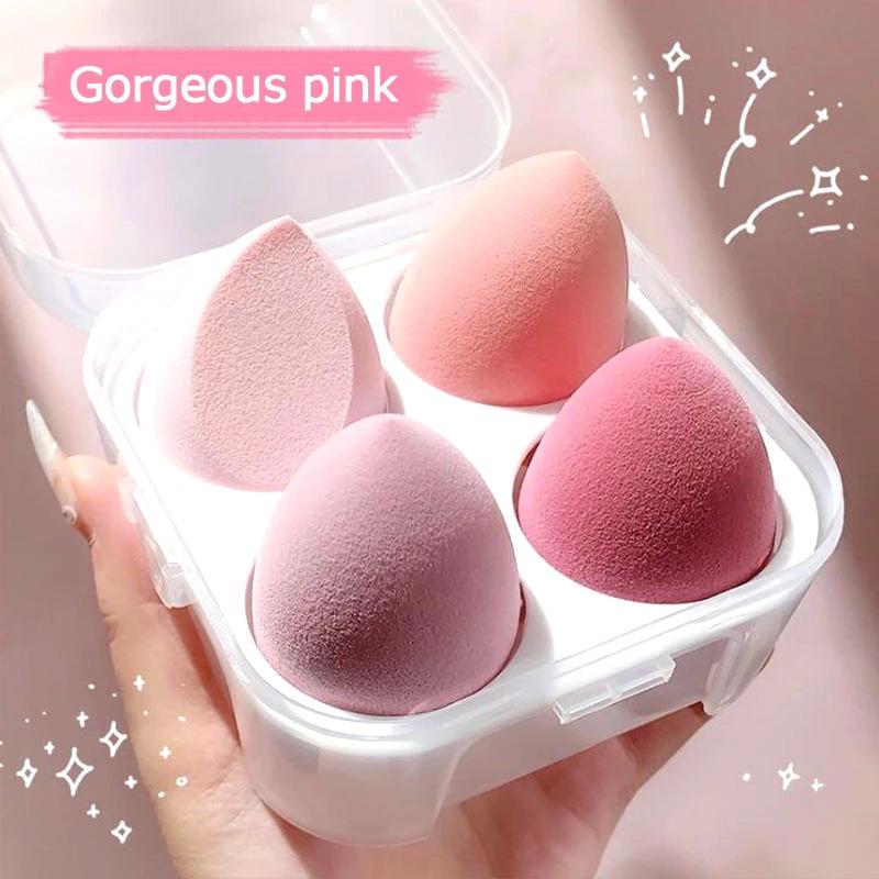 ABC Beauty Blender Spons Blender H450 Cream Make Up Sponge 1 Pack Isi 4 PCS