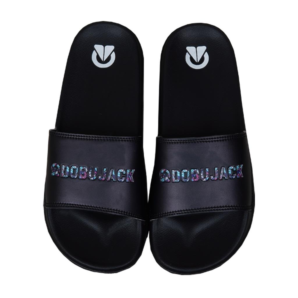 Dobujack Little Bloomy Black Sandals