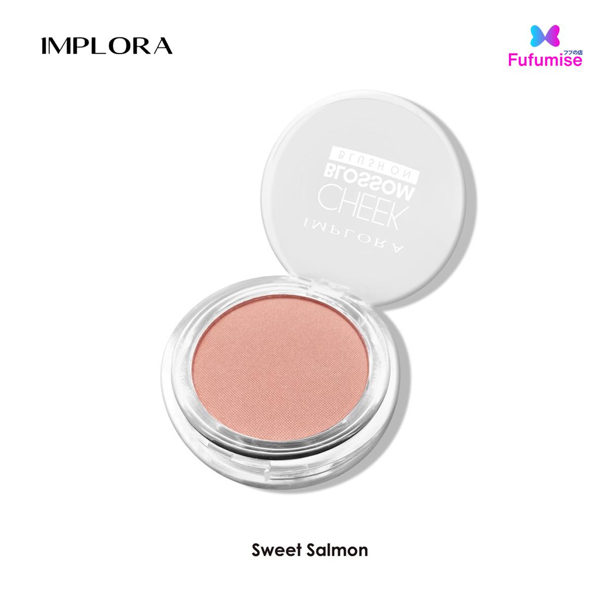 IMPLORA Cheek Blossom Blush On 3.5g | perona wajah blushon padat (BPOM)