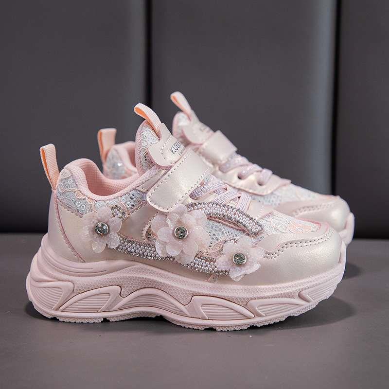 Sepatu Sneakers import Fashion Anak Cewek Perempuan Produk Sesuai Gambar Size 26-37 Bisa COD SP-051