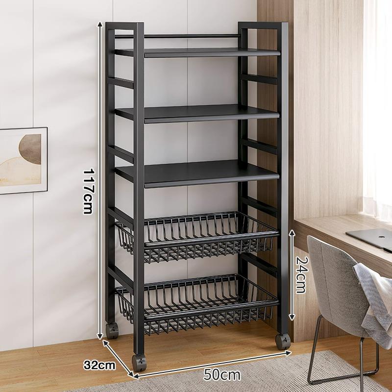 Rak Dapur Stainless Steel Rak Oven Microwave Rak Bumbu Dapur Rak Susun Serbaguna