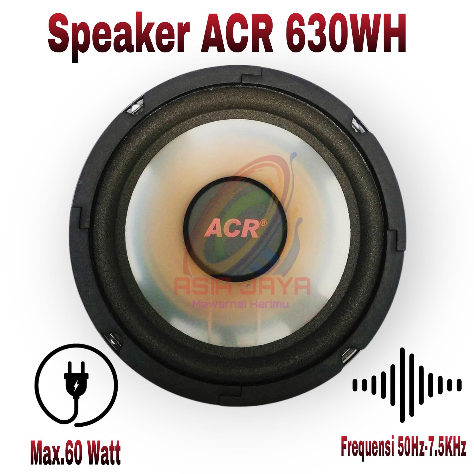Speaker 6 Inch ACR C630WH / ACR C 630 WH