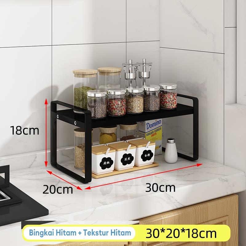 Rak Dapur Serbaguna Rak Piring Rak Bawah Wastafel Rak Dapur Desktop Rak Dapur Rak Lemari Rak minimalis dapur