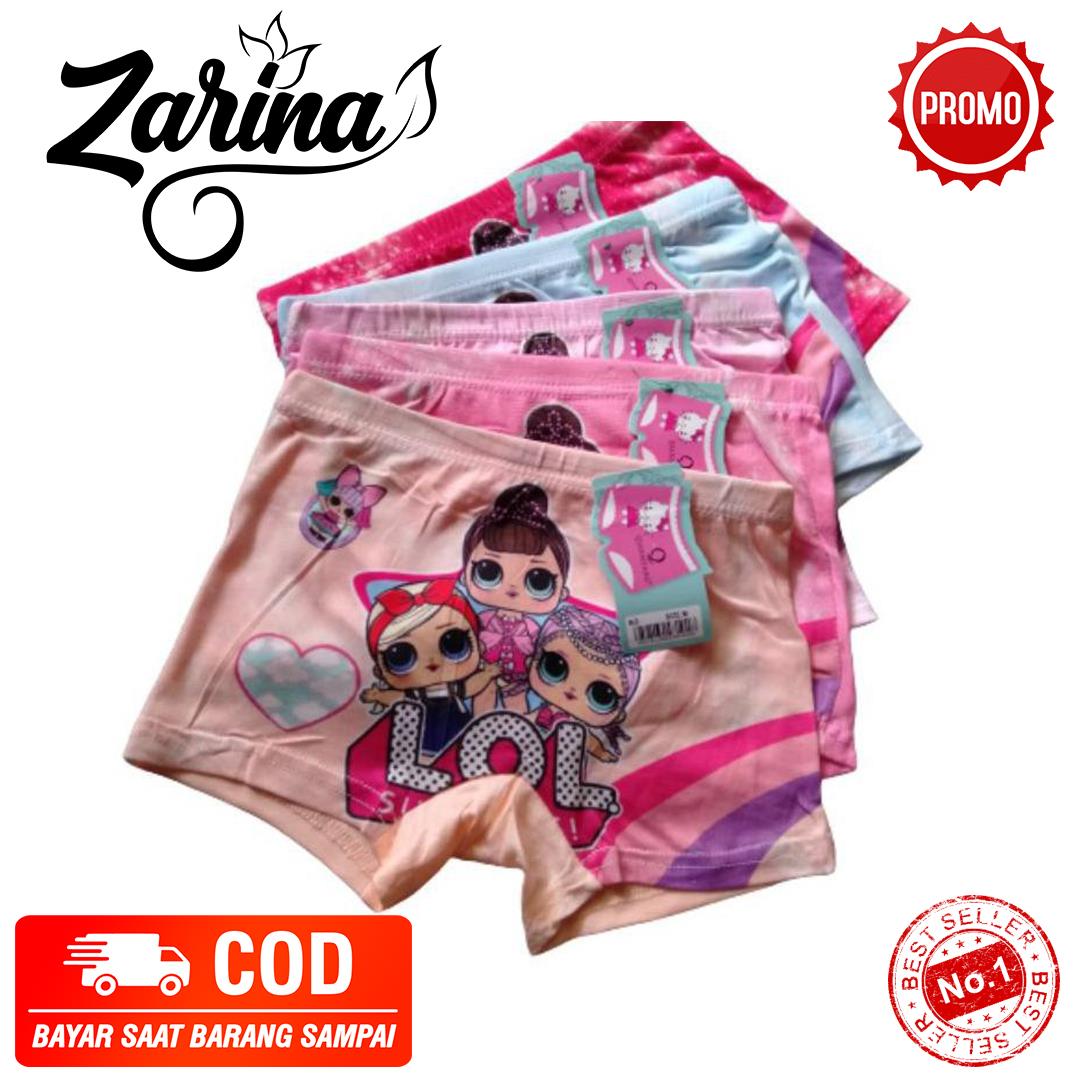PROMO 6 PCS DAN 3PCS CELANA DALAM BOXER ANAK PEREMPUAN FAYLIN / CELANA BOXER ANAK ISI 6 PCS DAN 3 PCS BAHAN HALUS / FASHION ANAK PEREMPUAN / PAKAIAN DALAM KARTUN / CELANA DALAM MOTIF FROZEN MOTIF KUDA PONY MOTIF RANDOM / BISA BAYAR DI TEMPAT