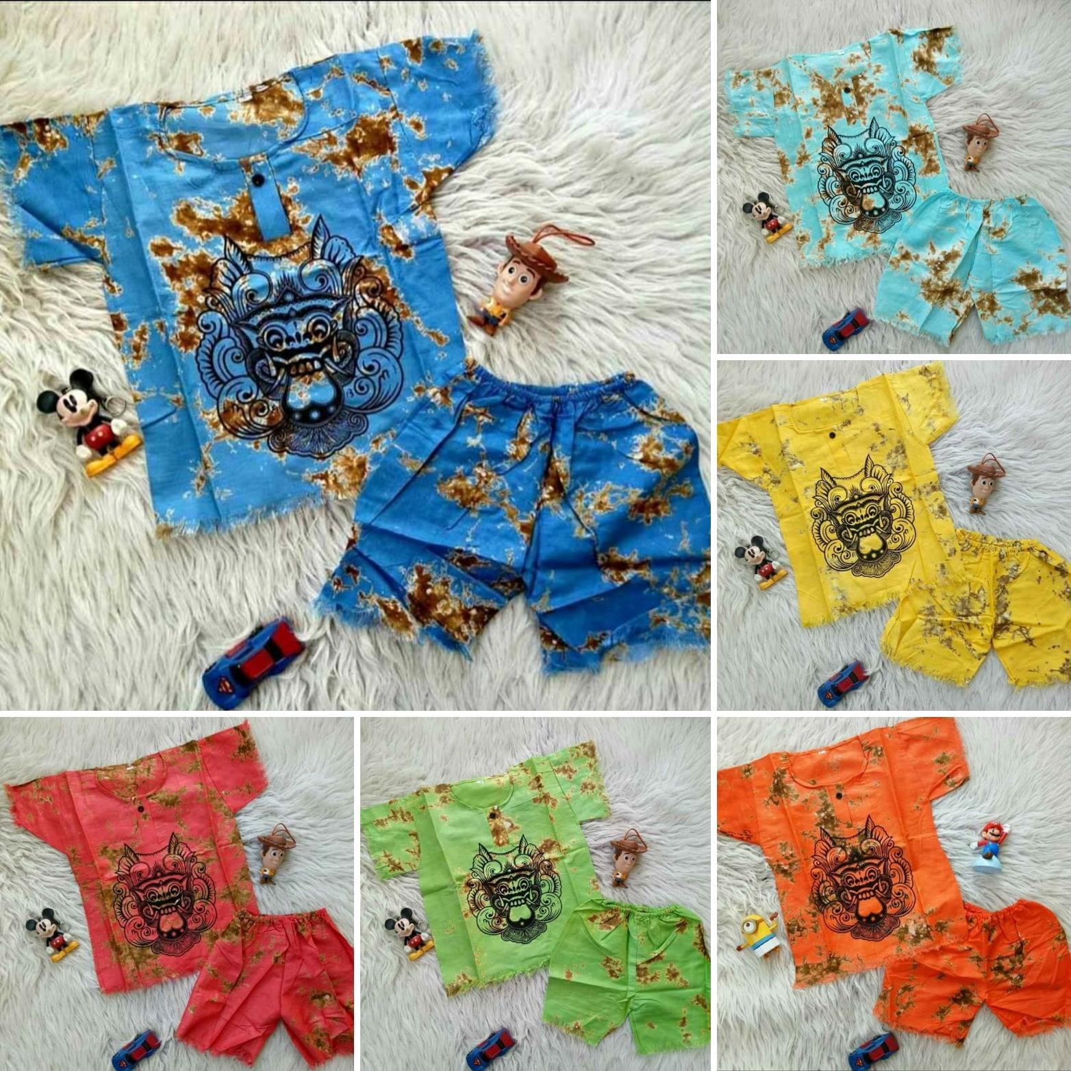 SET ANAK// BAJU ANAK// SETELAN BARONG// BAJU KHAS PULAU BALI