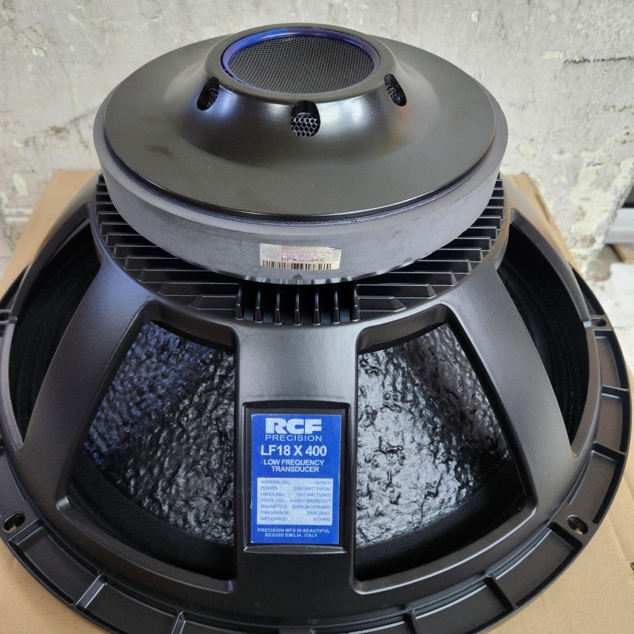 SPEAKER KOMPONENT RCF LF18 X400/LF 18X400 18 INCH KULIT JERUK
