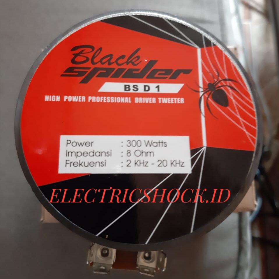 DRIVER TWEETER BLACK SPIDER BS D1 / BLACKSPIDER BS D1 PROFESIONAL ORI