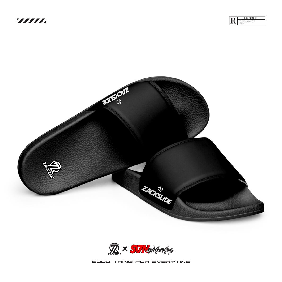 SV7N Qadriyy Sandal Slop Pria Distro / Sandal Slop Pria / Sandal Slip On Terbaru