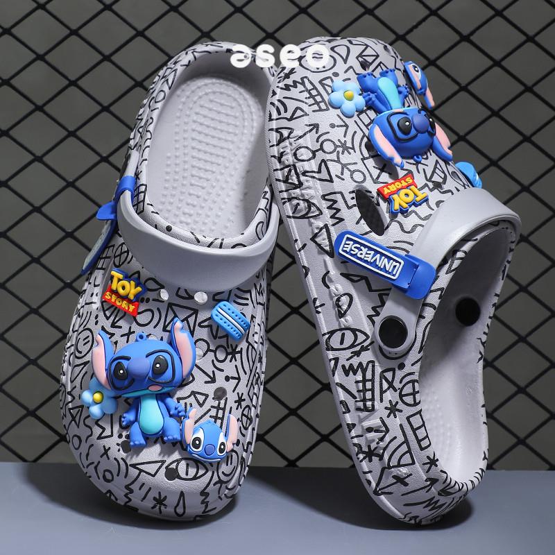 Aseo Sandals Pria Wanita Terbaru Sandal Kodok Slip On Anti Slip Korean Style Clog Slider Sandal Kodok H213