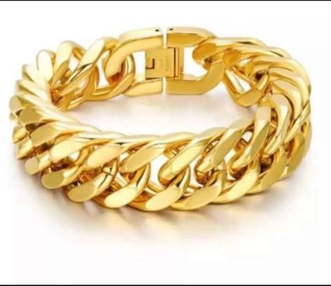 RAYIDANRAKA GELANG EMAS RANTAI POLOS UKURAN BESAR ANTI KARAT ANTI LUNTUR COD TERLARIS DAN TERKINI