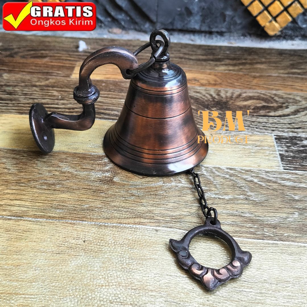Bel Pintu Rumah Lonceng Pintu Kuningan Lonceng Kuningan 1 pcs